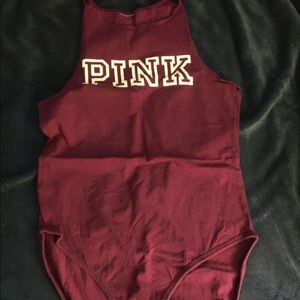 Pink bodysuit